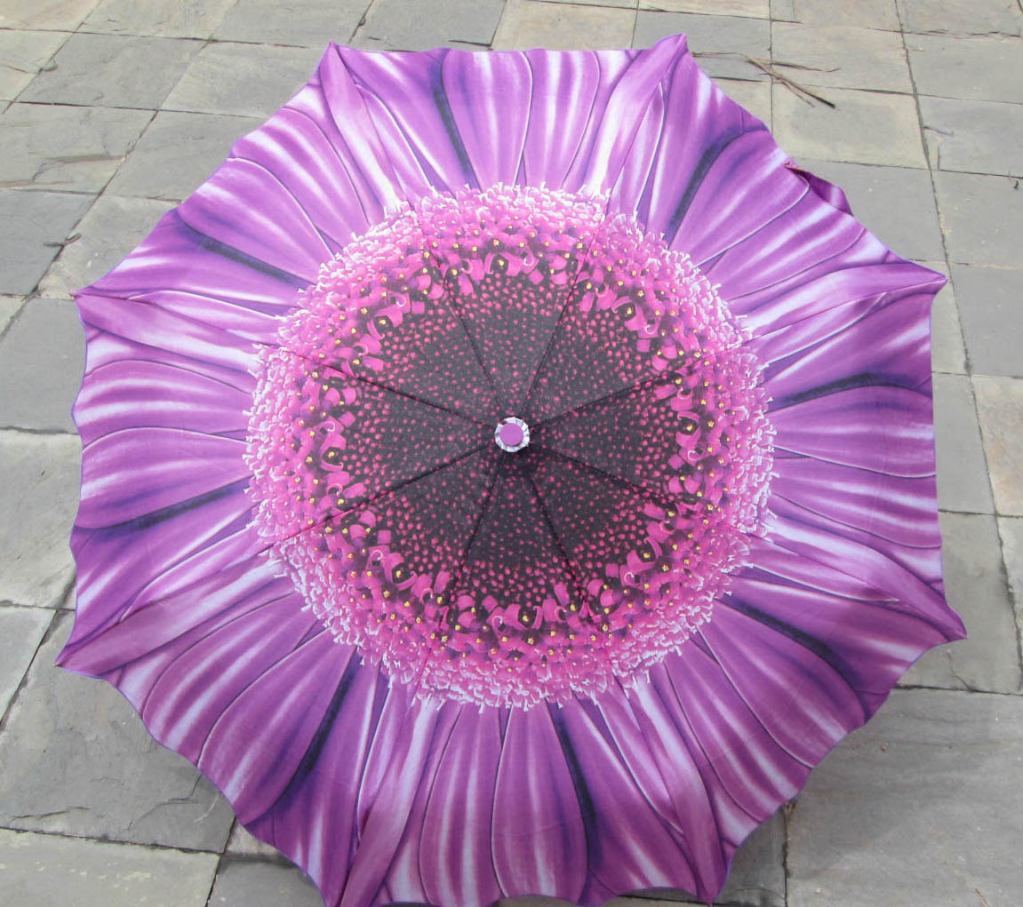 Heat transfer print umbrella-HTU001b