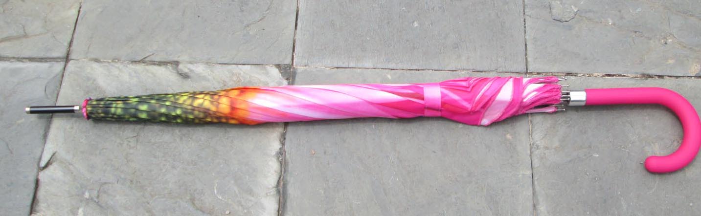 Heat transfer print umbrella-HTU018a