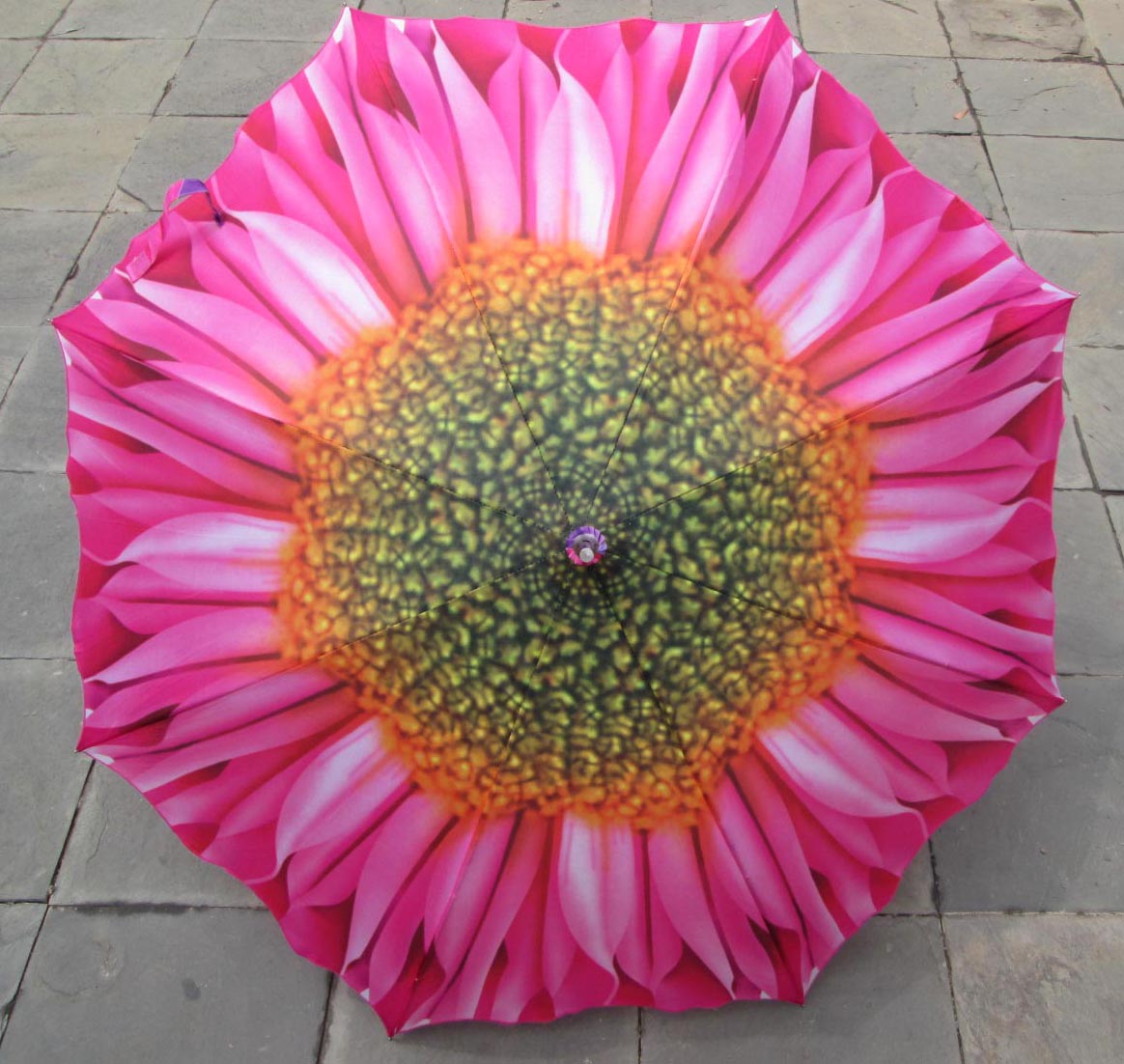 Heat transfer print umbrella-HTU018b