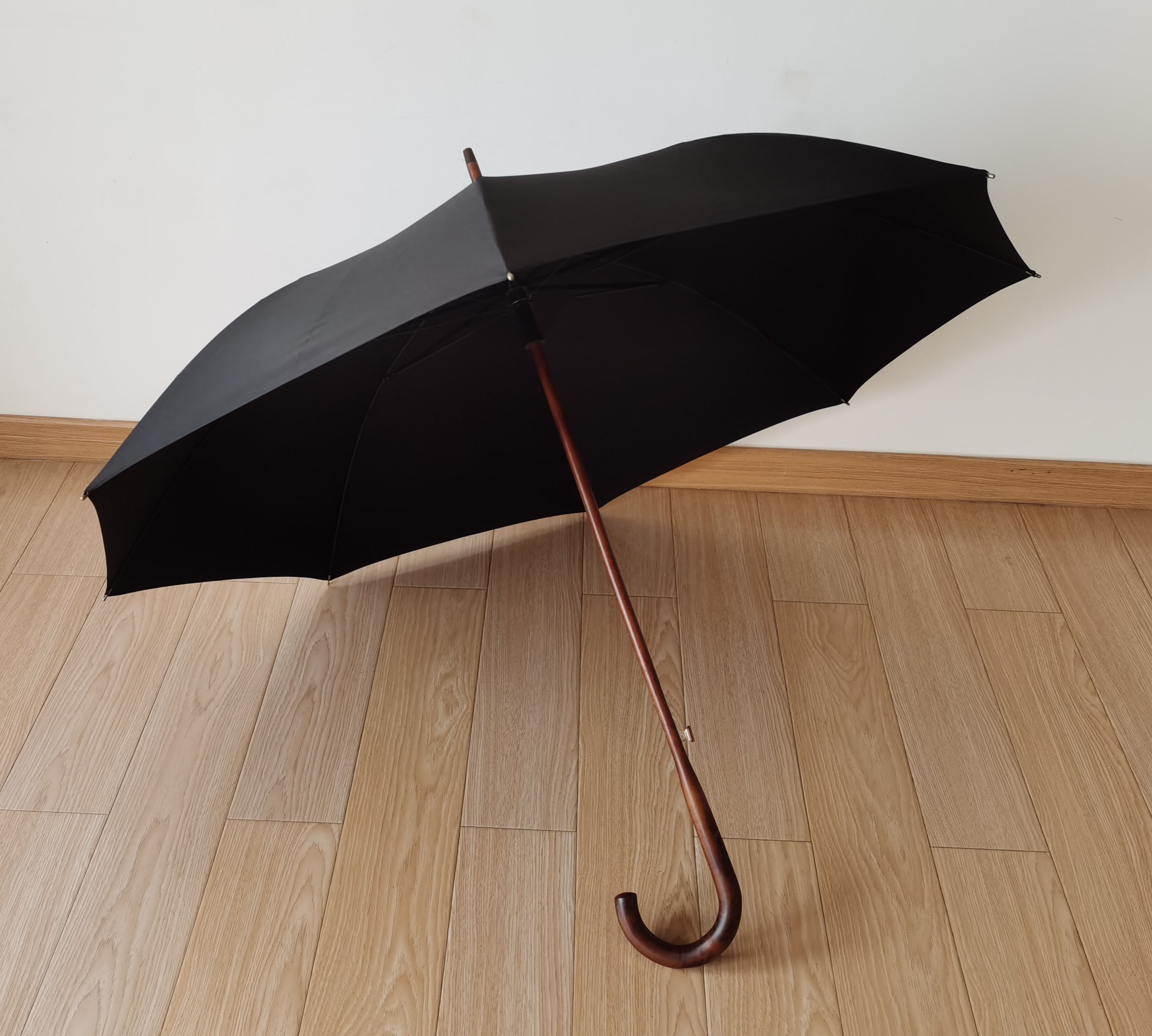 Solid wood shaft umbrella-RBMWU008